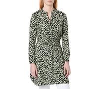 ONLY Damen Onlcory L/S V-Neck Tunic WVN Noos, Grün (Seagrass/Aop:seagrass Animal), XXS