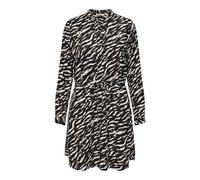 ONLY Damen Onlcory Life L/S V-Neck Tunic WVN Noos Tunika-Top Für Den Alltag Mit Volumenärmeln Und Stylischem V-Ausschnitt, Black, 3XL