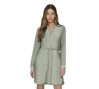 ONLY Damen Onlcory Life L/S V-Neck Tunic WVN Noos Tunika-Top Für Den Alltag Mit Volumenärmeln Und Stylischem V-Ausschnitt, Lily Pad, M