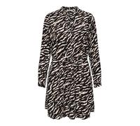 ONLY Damen Onlcory Life L/S V-Neck Tunic WVN Noos Tunika-Top Für Den Alltag Mit Volumenärmeln Und Stylischem V-Ausschnitt, Black, M