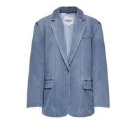 ONLY Damen Onlcory Ls DNM Blazer Gua, Light Blue Denim, x_s