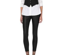 ONLY Damen Onldana Faux Leather Pant Jrs, Schwarz, XS