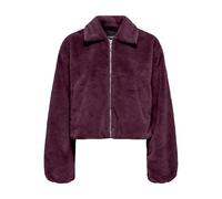 ONLY - ONLDANA LIFE FAUX FUR JACKET CC OTW mauve wine - Gr. - XS