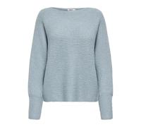 Strickpullover ONLY "ONLDANIELLA L/S PULLOVER KNT NOOS", Damen, Gr. S, arona detail:melange, Strick, Obermaterial: 77% Polyacryl, 19% Polyester, 4% Elasthan, unifarben, regular fit normal, Rundhals, F