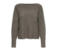 ONLY Damen Onldaniella L/S KNT Noos Pullover, Major Brown, XL EU