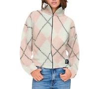 ONLY Damen Onleline Life L/S Zip Teddy SWT, Rose Smoke, 38
