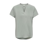 ONLY Damen Onlelite Life S/S V-Neck Top Noos Ptm, Lily Pad, Large