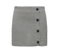 ONLY Damen Onleliza-Lettie Hw Check Skirt TLR Rock, Black/Detail:Pumice Stone & Cloud Dancer, 38