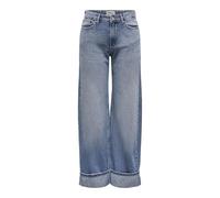 ONLY Damen Onlella Mw Wide Fold Up DNM Tai519 Noos Onlella Mw Wide Fold Up DNM Tai519 Noos
