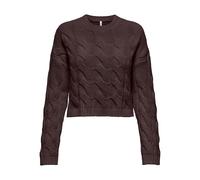 ONLY Damen Onlelly Life Ls Cabel O-Neck Cc KNT Onlelly Life Ls Cabel O-Neck Cc KNT (1er Pack)