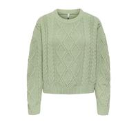 ONLY Damen Onlelly Life Ls Cable O-Neck Cc KNT Onlelly Life Ls Cable O-Neck Cc KNT (1er Pack)