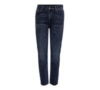 ONLY Damen Onlemily Life Hw St Rw Cr Ak Mae546 Noos Jeans, Blue Black Denim, 29W / 32L EU