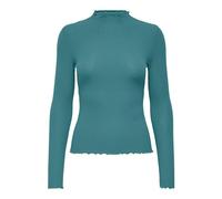 ONLY Damen Onlemma L/S High Neck Top Noos JRS Comfort Fit High Neck Top Mit Femininen Rüschen (1er Pack)