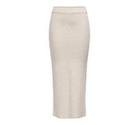 ONLY Damen Onlemma Long Slit Skirt JRS Basic Maxi-Rock Mit Seitenschlitzen, Pumice Stone, XXX-Large