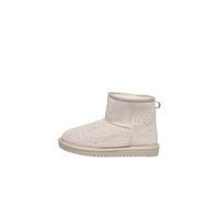 ONLY Damen Onlfeodora Teddy Lined Rhinestone Boot, Beige, 40 EU