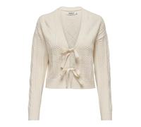 ONLY - ONLFIA LS STRING CARDIGAN KNT NOOS Whitecap Gray - Gr. - XS