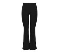 ONLY Damen ONLFIONA Flared Slit Pant JRS Hose, Black, Small