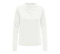ONLY Damen ONLFREE Life L/S Drapey JRS Top, Cloud Dancer, Large