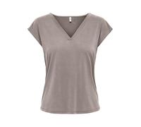 ONLY Damen Onlfree Life S/S Mod.V-Neck Top JRS Noos, Satellite, 3XL