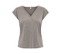 ONLY Damen Onlfree Life S/S Mod.V-Neck Top JRS Noos, Satellite, XS