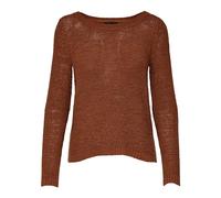 ONLY Damen Onlgeena Xo L/S KNT Noos Pullover,Braun (Picante),42 (Herstellergröße: XL)