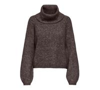 ONLY Damen Onlgila Life Ls Rollneck Bf KNT (DE/NL/SE/PL, Alphanumerisch, L, Regular, Regular, seal brown)