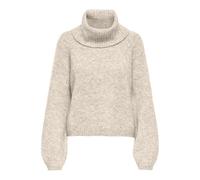 Only Regular Fit Rollkragenpullover mit Woll-Anteil Modell 'GILA' in Offwhite, Größe S
