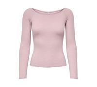ONLY Damen Onlglamour L/S Boat Neck Top Box CC JRS Top