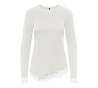 ONLY Damen Onlglamour L/S Lace Detail Top JRS Onlglamour L/S Lace Detail Top JRS (1er Pack)