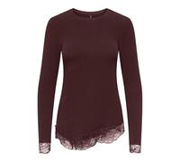 ONLY Damen Onlglamour L/S Lace Detail Top JRS Onlglamour L/S Lace Detail Top JRS (1er Pack)
