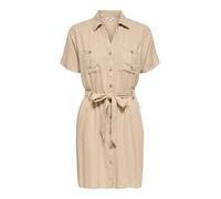 ONLY Damen Onlgoa Ss Lin Bl Belt Shirt Dress Cc PNT Onlgoa Ss Lin Bl Belt Shirt Dress Cc PNT (1er Pack)
