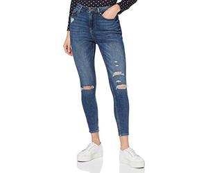ONLY Damen ONLGOSH Life HW SK ANK BB ANA048 Jeans, Medium Blue Denim, 29/32