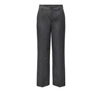 ONLY Damen Onlhattie-Lana Hw W Mel Pant TLR Hose Mit Weitem Bein Mit Gerader Taillierter Passform Und Hoher Taille