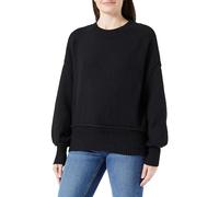 ONLY Damen Onlhazel Ls O-Neck Bf KNT, Schwarz, L