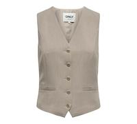 ONLY Damen Onliris-Hattie Waistcoat TLR, Taupe Gray, 44