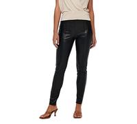 Bestseller Stoffhosen ONLJESSIE FAUX LEATHER LEGGING OTW S schwarz