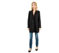 ONLY Damen ONLJOLINE Faux Suede Coat CC OTW Kunstlederjacke, Black, L