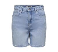 ONLY Damen Onljosephine Stretch Emb Shorts DNM Azg