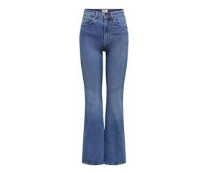 ONLY Damen Onljuicy Hw Flare Rhinestone DNM Azg