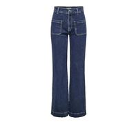 Only Jeans Mit Weitem Bein Onljuicy Hohe Taille Weiter Beinschnitt Jeans für Damen - 32/32