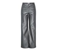 ONLY Damen Onljuicy-Viv Hw W Metal Coated Pant PNT, Gunmetal, M / 32L