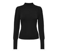 ONLY Damen ONLKATIA L/S Highneck Pullover KNT NOOS Strickpullover, Schwarz,XS