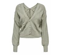 Only Damen Onlkatia L/S Structure Cardigan Nca KNT Strickjacke, Mermaid, XL
