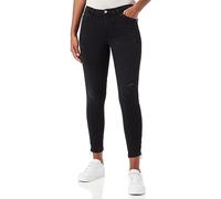 ONLY Damen Onlkendell Reg Sk Zip Ank des Box, Black Denim, 27W / 32L