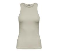 ONLY Damen Onlkenya Rib Tank Top JRS Noos, Pumice Stone,XL