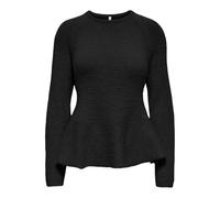 ONLY Damen Onlkerry Ls Peplum O-Neck Cc KNT Onlkerry Ls Peplum O-Neck Cc KNT (1er Pack)