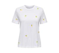 ONLY Damen Onlketty Life S/S O-Neck Top Box Cs JRS, Bright White, XX-Large