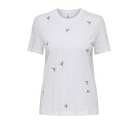 ONLY Damen Onlketty Slub Life S/S O-Neck Top JRS