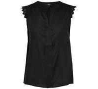 ONLY Damen Onlkimmi S/L Top WVN Noos, Schwarz, 34