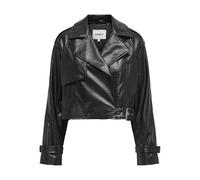 ONLY Damen Onlkira Faux Leather Jacket OTW, Black, s